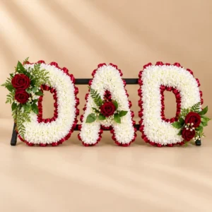 Three-Letter Floral Tribute