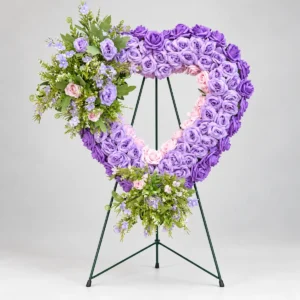 Open Heart Wreath